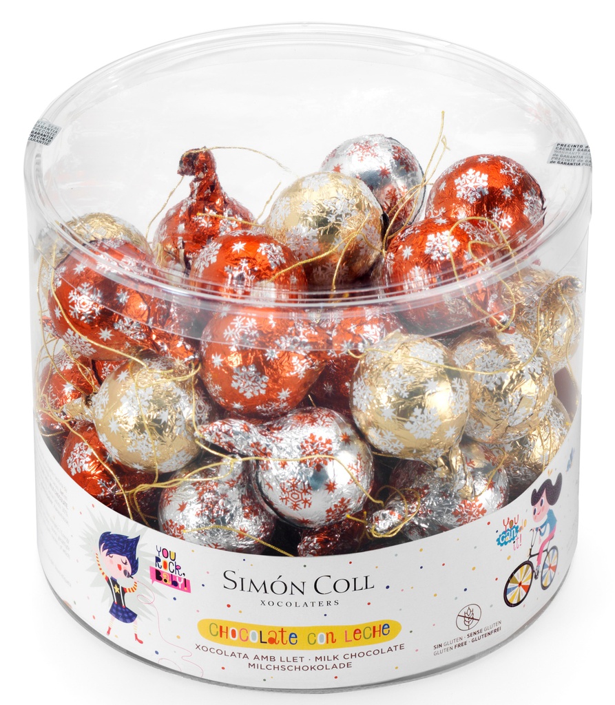 Boule chocolat Noël en tubo 12g x 50