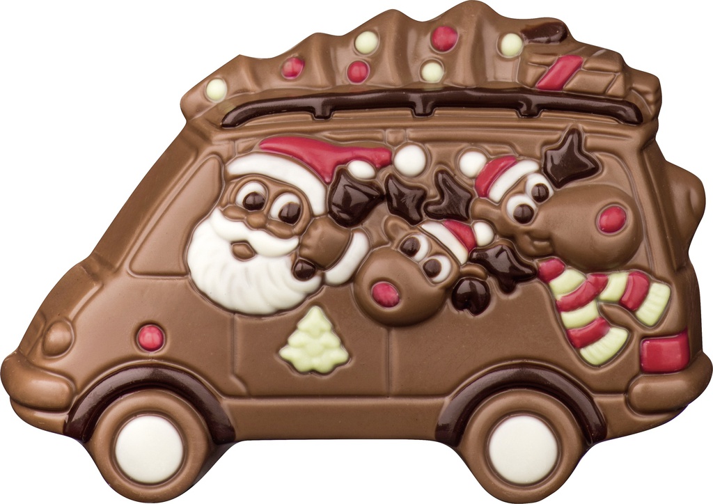 Moulage Noël en bus 100g x 6