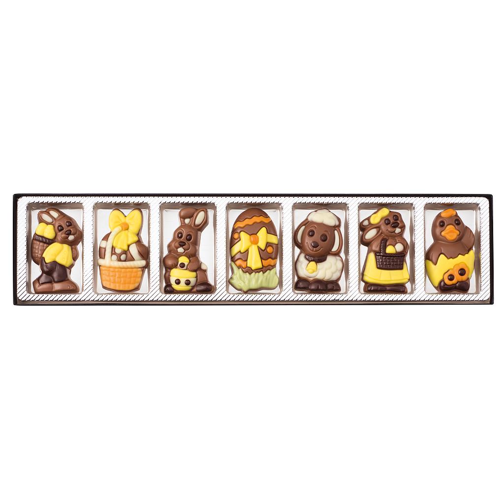 Réglette décors Pâques assortis 70g x 8