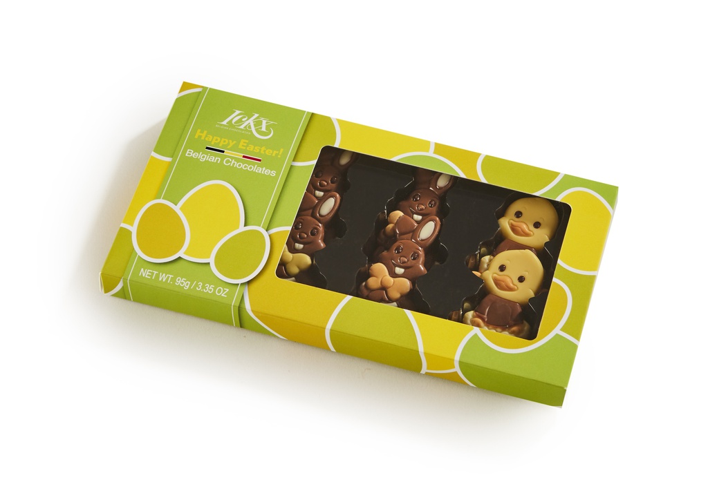 Boite 4 Happy Ducks 4 Happy Bunnies 95g x 15 