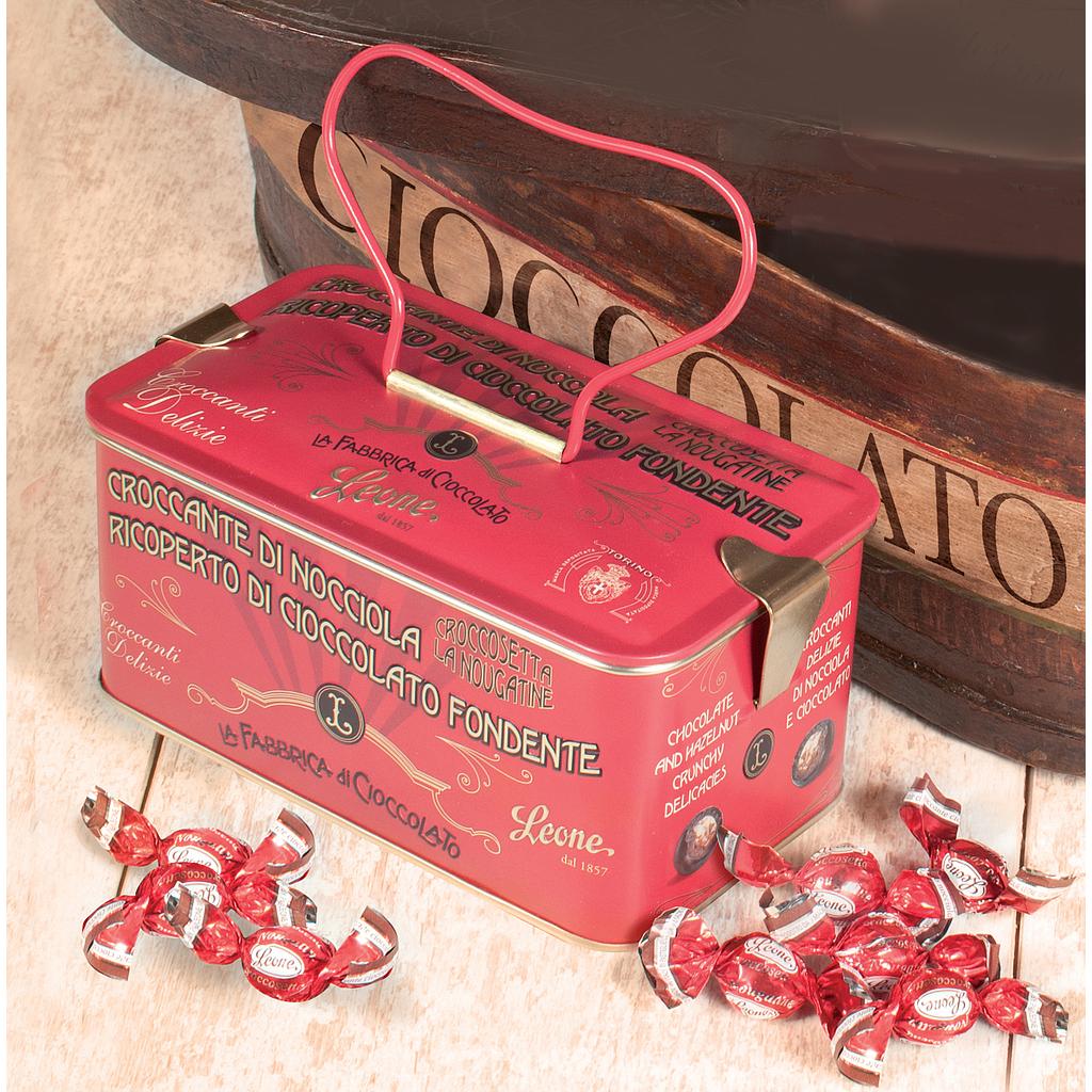 Boite métal Croccante Leone 150gr x 8