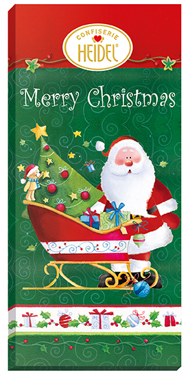 Tablette cadeau Christmas Time 100g x 10