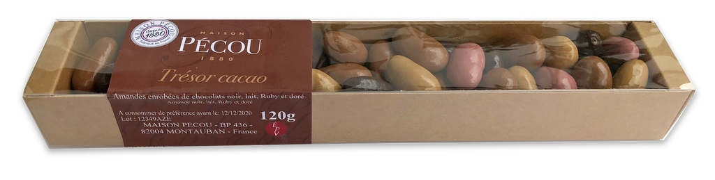 Réglette La recette Trésor cacao 120g x 28