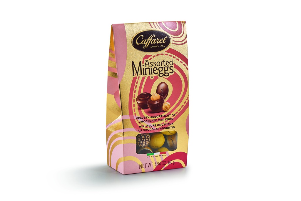Ballotin mini oeufs assortis 140g x 12