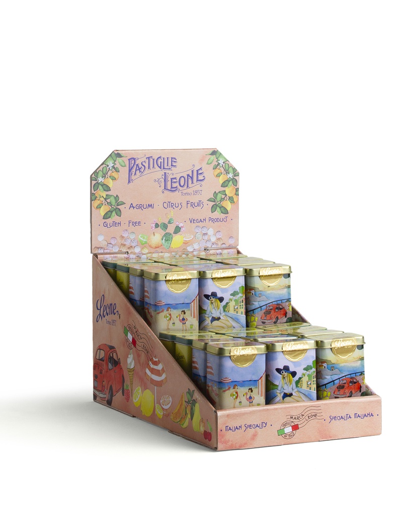 Boite métal pastilles Dolce Vita 30g x 24