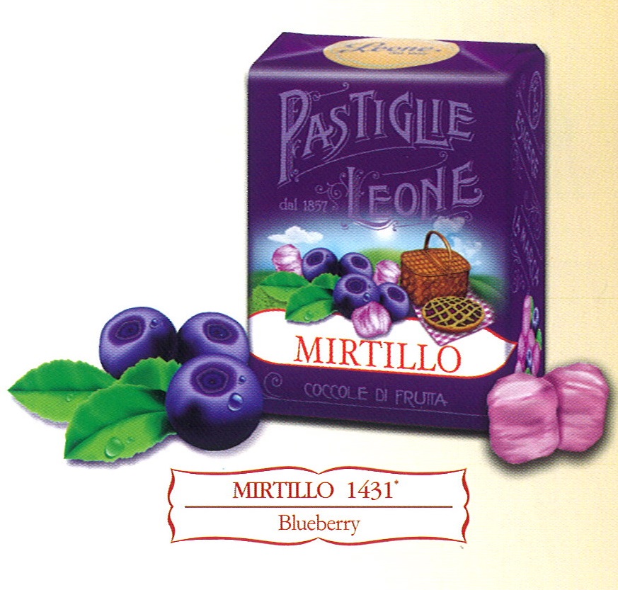 *Pastilles Myrtille, display 18  btes carton 30g