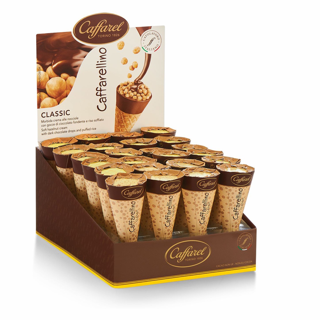 Gaufrettes Caffarellino lait 25g x 24
