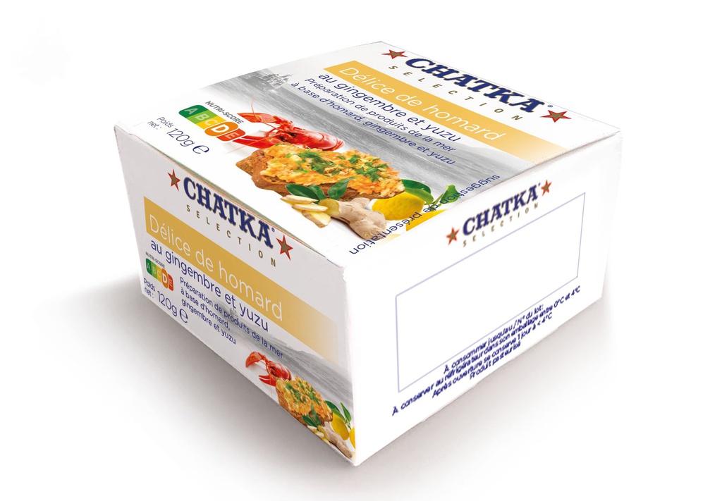 Délices de Homard au gingembre 120g x 12