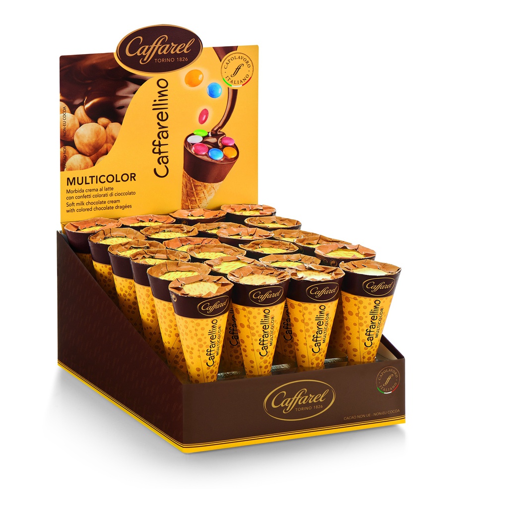 Gaufrettes Caffarellino Multicolor 25g x 24
