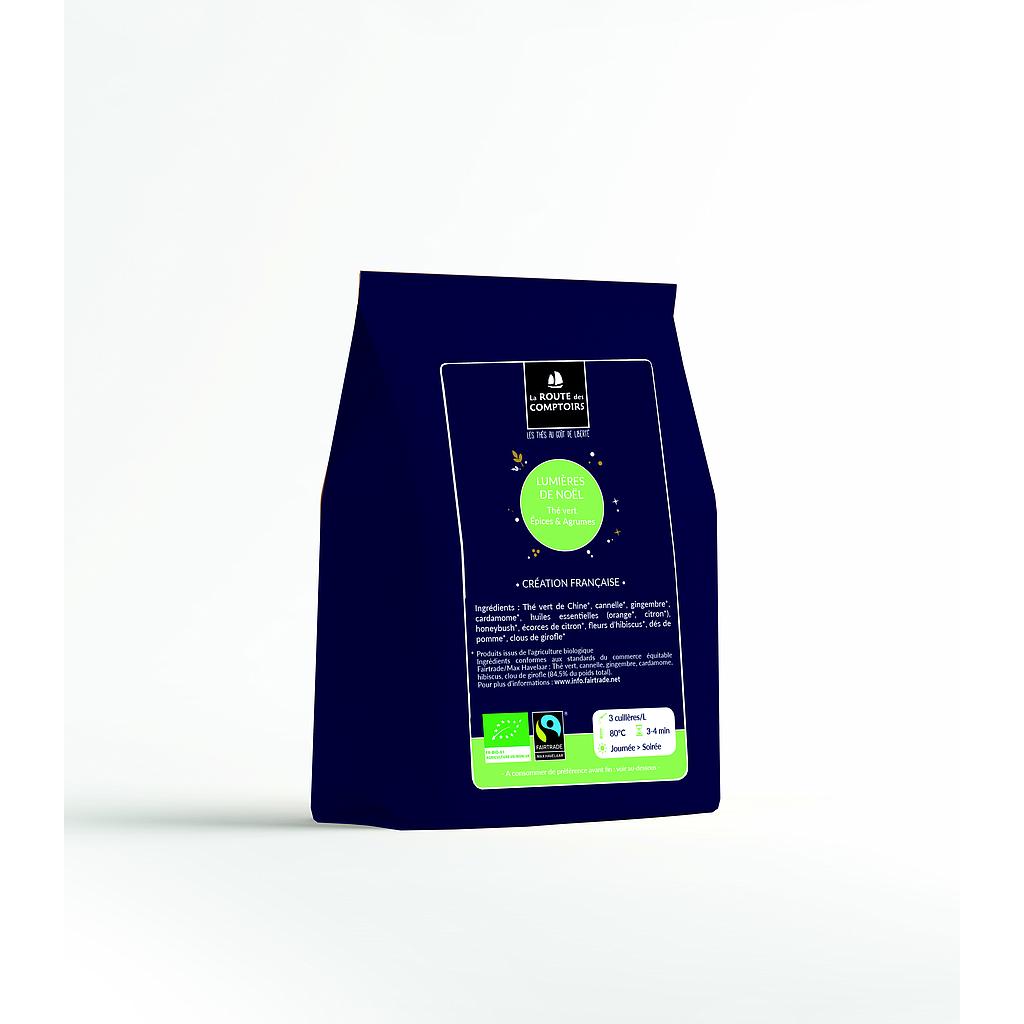 Thé vert bio Lumières de Noël Mini 30g x 16