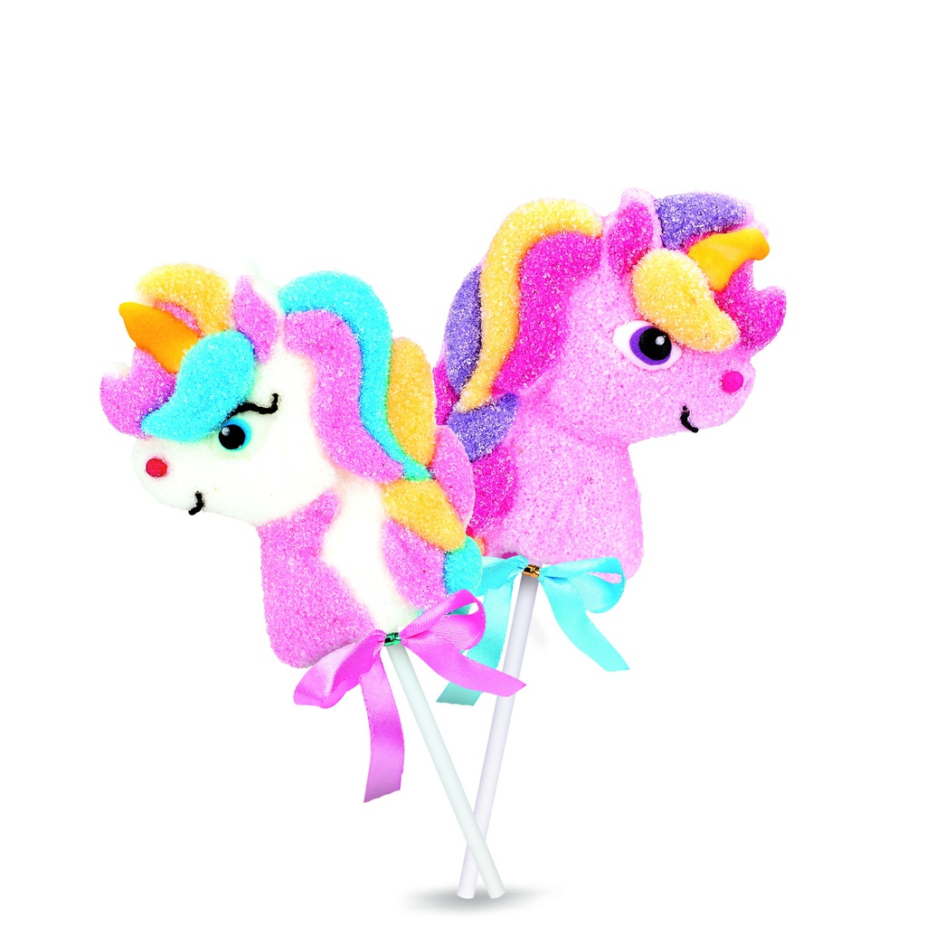 Sucette licorne mallow 2 modèles 35g x 18